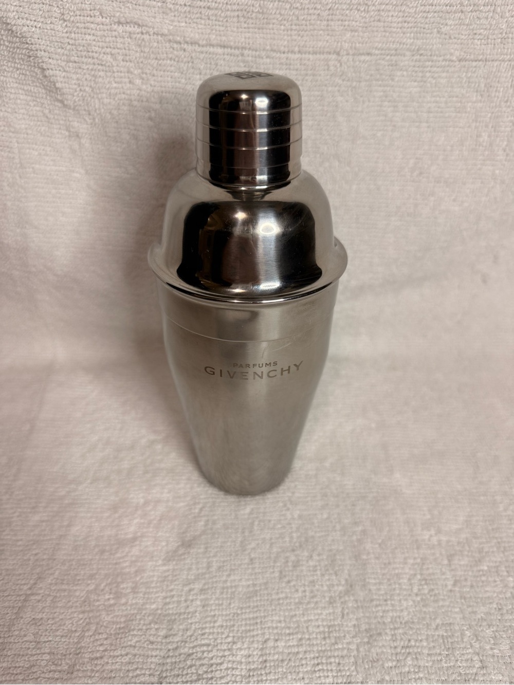 Givenchy Silver Stainless Cocktail Shaker